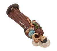 GARIOUANS Estatuilla Religiosa Resina con Diseño Único de Padre Sosteniendo para Decoración de Iglesia y Hogar Adorno Significativo y Detallado para