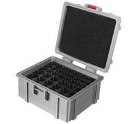 GARIOUANS Estuche para Pilas AA y AAA, Caja Organizadora Compacta de Almacenamiento Portátil para Baterías, Resistente y Práctica para Uso en Casa, Viajes y Actividades al Aire Libre