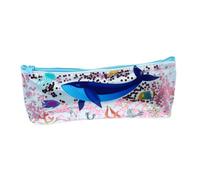 GARIOUANS Estuche Portalápices PVC Multifuncional para Estudiantes Bolsa de Almacenamiento para Material Escolar Diseño Práctico y Duradero Color