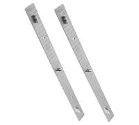 GARIOUANS Herramienta para Dibujar Caricaturas Regla para Barras de Pines de Animación 2 Unidades de Metal Portátil Alta Precisión Adecuada para Animación y Cómic