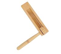 GARIOUANS Instrumento Orff Castanet Educativo para Juguete de Percusión Seguro y Portátil para Preescolar Didáctica para Desarrollo Musical Infantil