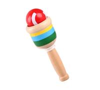 GARIOUANS Juego de Copa Kendama de Madera, Juguete de Coordinación Mano-Ojo, Educativo y Seguro, Desarrollo Temprano, Adecuado para Habilidades Motoras y Atención, Color Color Aleatorio