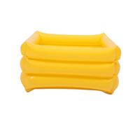 GARIOUANS Lavapiés Pediluvio Inflable Para Piscina Bañera Plegable De Pvc Lavabo De Agua Para Pies Para Camping y Viajes Fácil De Transportar