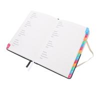 GARIOUANS Libreta de Direcciones Portátil A5 Etiquetas Alfabéticas Organizador de Direcciones para Oficina y Hogar Libro Pequeño para Números de Teléfono Agenda Telefónica Versátil