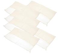 GARIOUANS Paños de Algodón para Colar Tofu y Hacer Yogur, Tela Filtrante Multipropósito de Color Claro, Resistente, Paquete de 6 Piezas para Cocina Casera
