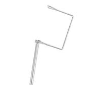 GARIOUANS Pasador de Seguridad para Remolque de Zincado Azul y Blanco Pin de Bloqueo Resistente para Acoplamiento y Pestillo Compatible con Diversas Dimensiones Industrial y Exterior
