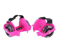 GARIOUANS Patines en Línea para Ajustables con Ruedas Luminosas Zapatos de Skate con Luz LED Rosa Fucsia Patines Outdoor para Deportes y Juego al Aire Libre
