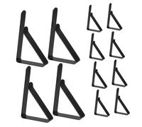 GARIOUANS Pinzas para Mantel De Acero Inoxidable, Sujetadores para Mesa De Picnic Al Aire Libre, Tamaño Pequeño 7.5x4.5x1.2 Cm, Paquete De 12 Unidades, Resistencia Al Viento para Cenas y Fiestas