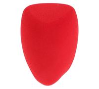 GARIOUANS Protector de Micrófono de Mano de Esponja Triangular Rojo, Parabrisas Antiviento para Grabación y Canto, Filtro Pop para Estudio y Reducción de Ruido, Funda Ligera y Ajustable para