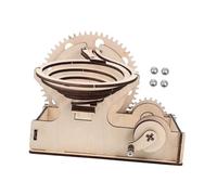 GARIOUANS Puzzle de Madera DIY con Laberinto de Bolas Giratorias Manuales Juguete Cognitivo para Material Seguro y Resistente para Regalos Educativos