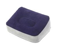 GARIOUANS Reposapiés Inflable Para Viajes Avión Almohada De Ergonómica Cojín Flocked Para Relajación y Descanso Vuelo