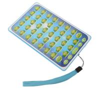 GARIOUANS Tableta de Aprendizaje para Pequeños Árabe sin Pilas, Juguete Educativo Multifuncional 38 Segmentos, Color Azul, Estimula Desarrollo Cognitivo y Habilidades Lingüísticas