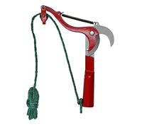 GARIOUANS Tijeras Podar Telescópicas para Ramas Altas con Mango Antideslizante Ergonómico y Cortador de Frutas Tijera Jardinería Multiuso para Poda y Cosecha Jardín