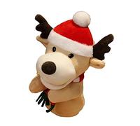 GARIOUANS Títere de Dedo de Peluche con Forma de Juguete para Muñeco Adorable para Parentales para Cuentos Navideños y Desarrollo