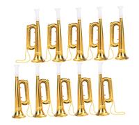 GARIOUANS Trompeta De Juguete De 20 Piezas para Niños Juguetes Musicales Creativos Tamaño Pequeño Adecuado para Fiestas Infantiles y Regalos Incluye Cuerda