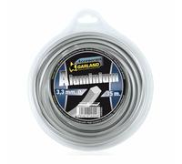 Garland 71024C3533 - Dispensador nylon “aluminiun” cuadrado con partículas de aluminio 35 m./3,3 mm. Ø para Desbrozadora