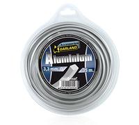 Garland 71024R3040 - Dispensador nylon “aluminium” redondo con partículas de aluminio 30 m./4,0 mm. Ø para Desbrozadora