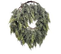 Garland Decoration - Realistic Christmas Garland | Artificial Pine with Bendable Core, Window Mantle Party Decor, Front Door Living Room Garden Wall Holiday Props