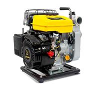 GARLAND GEISER 421QG-V23 - Motobomba de agua a gasolina 4T, 98 cc, 1,5", 12 m³/h, altura impulsión 25 m, aspiración 7 m, depósito 1,6 L, ideal riego, trasvase y achique