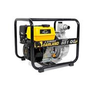 GARLAND GEISER 801QG-V23 - Motobomba de agua a gasolina 4T, 208 cc, 2", 29 m³/h, altura impulsión 50 m, aspiración 7 m, depósito 3,6 L, racores 1,5"/2", alta presión para riego y trasvase