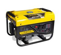Garland Generador eléctrico Bolt 525qg-v17 gasolina 4 kw 210 cc AVR 2 salidas AC 230V DC 12V Potencia nominal 2.8 kva