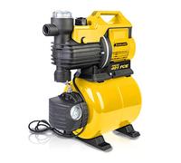 GARLAND PRESS 491FCE-V20 - Grupo de presión - Calderín con presostato. Bancada de resina, 1.300 W. Aspiración hasta 8 m, caudal máx. 4.500 l/h y altura máx. de impulsión 35 m. Salida 1".