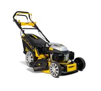 GARLAND Sioux 1255ZESG-V23 | Cortacésped Gasolina 196 CC OHV con Arranque Eléctrico y Manual, Tracción, Corte 525 mm, 6 Alturas, Chasis Acero | Jardines hasta 1.750 m²