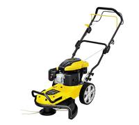 GARLAND Striker 801 QG-V25 - Desbrozadora Gasolina con Ruedas 196 CC, 4,7 CV, 22” (560 mm) de Corte, Altura Regulable, Manillar Plegable