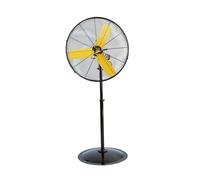 Garland Ventilador industrial TURBO 30P-V23 - Ventilador profesional de taller de pie con cabezal oscliante, 260 W y 210 m3/min