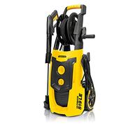GARLAND Ultimate 519LE-V20 - Hidrolimpiadora eléctrica - Motor sin escobillas de 2.500 W, 195 Bar y 468 l/h. Autoaspirante, con Lanza de Acero rotativa Regulable, Cepillo y 8 m de Manguera Reforzada.