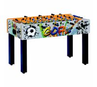 Garlando Futbolín Futbolín F-1 Varillas Retráctiles Gris