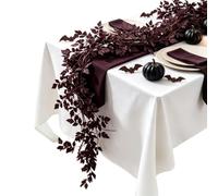 Garlands 180cm Artificial Leaves Autumn Thanksgiving Garlands Home Decor | Mantle Garland For Party Home Fireplace Patio Living Room Outdoor Garden Yard Garlands Home Decor Fireplace
