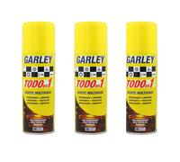 GARLEY Aceite Multiusos Spray 200 ml | Lubricante Desbloqueante Antioxidante | Todo en Uno para Taller, Herramientas y Coche | Disponible en 1 unidad, 3 unidades o 5 unidades