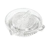 Garlic Grinder Plate - Effortless Manual Mill, Embossed Rotating Exterior with Teeth, Glazed Ceramic Stone, Non Porous Easy Clean Base, for Gourmet Sauce Preparation and Home Chef Gifting