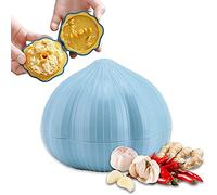 Garlic Press, Garlic Crusher, Garlic Chopper, Garlic Grinder, Manual Rotary Grinding and Churning Garlic/Chili/Ginger, Easy to Clean Kitchen Creative Garlic Crush Grinder