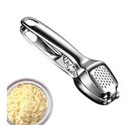 Garlic Press, Garlic Mincer, Rust Proof Garlic Press, Heavy Duty Garlic Crusher, Zinc Alloy Garlic Press, Dishwasher Safe Garlic Crusher, Garlic Peeler and Press for Home Cooking, Restaurant, Canteen