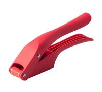 garlic press, Prensa de ajo 2 en 1 multifuncional manual con punzón, for Garlic(Red)