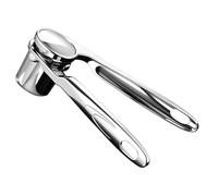 Garlic Press, Zinc Alloy Mincer, 6.5x1.85x1.3x1.18 Inches Sturdy Crusher, Ergonomic Handle, Easy to Use Kitchen Tool for Ginger, Cooking, Home, Apartment, BBQ, Picnic, Restaurant, Camping Use
