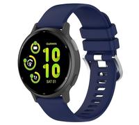 Garmcool 20mm Correa Compatible con Garmin Vivoactive 6/5/3 Pulseras Azul Hombre Mujer Silicona Reemplazo Correas para Garmin VivoMove Trend/Sport/Style (sin Reloj)