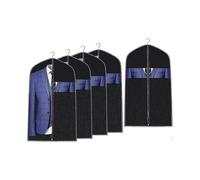 Garment Bag Suit Bag for Travel and Storage, Breathable 40 inch Suit Jacket Covers Clothes Bags with Clear Window Dust Proof Protector for Suit Coat,