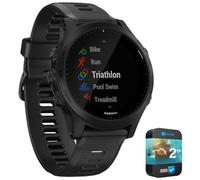 Garmin 010-02063-00 Forerunner 945 Reloj deportivo GPS (negro) con paquete de protección mejorada CPS de 2 años