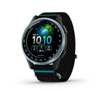 Garmin Approach J1 20mm Replacement Watch Band,Black/Azure