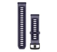 Garmin Bandas de liberación rápida (22 mm) morado imperial translúcido/índigo con herrajes de pizarra