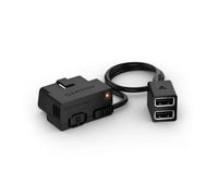 Garmin Cable de alimentación constante, color negro | Compatible con Garmin Dash Cam, se adapta al puerto OBD-II del vehículo para alimentación incluso cuando está estacionado y