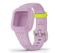 Garmin Accy Bands, Vivofit Jr3, Lila Jr.3-Pulsera de Cambio, Adultos Unisex, Púrpura Floral, Small