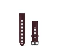 Garmin Correa de Silicona QuickFit de 20 mm, Burdeos | Cambio fácil de correas, Ajuste seguro, Comodidad para el día a día, Personaliza el estilo de tu reloj inteligente