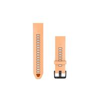 Garmin Correa de silicona QuickFit de 20 mm, Naranja | Cambio fácil de correas, Ajuste seguro, Comodidad para el día a día, Personaliza el estilo de tu reloj inteligente