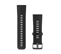 Garmin Correa del reloj Venu X1, silicona, negra | Correa oficial de reloj Garmin, 24mm, compatible solo con el Venu X1, resistente al sudor