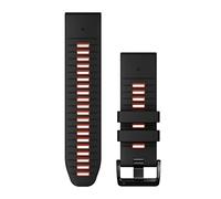 Garmin Correa QuickFit (26 mm) Epix Pro (Gen2), Negro/Rojo | Correa oficial de reloj Garmin, 26mm, compatible con una selección de fenix, tactix, Instinct, Descent, Enduro y más