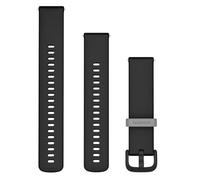 Garmin Correa Vívoactive 5, 20mm, Unisex, Negro | Correa oficial de reloj Garmin, 20mm, compatible con productos seleccionados, uso diario, resistente